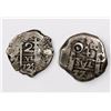Image 1 : Lot of two Potosi, Bolivia, cob minors: 4R 1771(V-Y) and 2R 1725Y (Louis I).