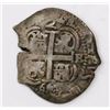 Image 2 : Potosi, Bolivia, cob 2 reales, 1666E, "66" between pillars.
