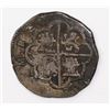 Image 2 : Toledo, Spain, cob 4 reales, Philip II, assayer M above mintmark T to left.
