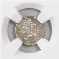 Potosi, Bolivia, 1/4 real, Charles IV, 1800, encapsulated NGC VF 25.