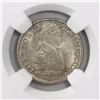 Image 1 : Potosi, Bolivia, 1 sol, 1830JL, encapsulated NGC MS 64.