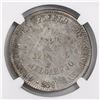Image 2 : Potosi, Bolivia, 1 melgarejo, 1865FP, encapsulated NGC XF details / harshly cleaned.