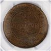 Image 2 : Bolivia, bronze essai 2 centavos, 1883EG, encapsulated PCGS SP64RB.