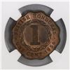 Image 2 : Lot of four British Honduras bronze 1c, Elizabeth II, in NGC slabs, as follows: 1956 MS 65 RB; 1958 