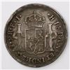 Image 2 : Santiago, Chile, bust 2 reales, Ferdinand VII transitional ("admiral" bust), 1811FJ.