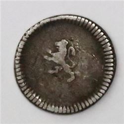 Santiago, Chile, 1/4 real, Charles IV, 1793.