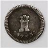 Image 2 : Santiago, Chile, 1/4 real, Charles IV, 1793.