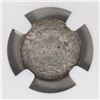 Image 2 : Santiago, Chile, 1/2 decimo, 1857, encapsulated NGC MS 63.