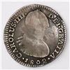 Image 1 : Bogota, Colombia, bust 1 real, Charles IV, 1802JJ.