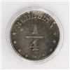 Image 2 : Medellin, Colombia, 1/4 decimo, 1874, encapsulated ANACS EF 40, ex-Dana Roberts.