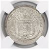 Image 1 : Costa Rica, 25 centavos, 1892, HEATON-BIRMm, encapsulated NGC MS 63, ex-Richard Stuart (designated o