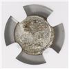 Image 2 : Guatemala, Central American Republic, 1/4 real, 1846, coin alignment, encapsulated NGC MS 63, ex-Ric