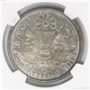 Image 2 : Guatemala, 1 peso, 1862R, encapsulated NGC AU 55, ex-Richard Stuart (designated on tag).