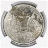 Image 2 : Guatemala, 1 peso, 1865R, large R, encapsulated NGC AU 50, ex-Richard Stuart (designated on tag).