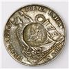 Image 1 : Guatemala, 1 peso, "1/2 real" counterstamp of 1894 on a Lima, Peru, 1 sol, 1882BF.