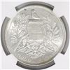Image 2 : Guatemala, 1 peso, 1894, encapsulated NGC MS 63.