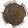 Image 2 : Tegucigalpa, Honduras, low-silver 4 reales (provisional), 1855, "HOND" variety, encapsulated NGC VF 