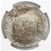 Image 2 : Mexico City, Mexico, bust 8 reales, Charles IV, 1808TH, encapsulated NGC AU 58.