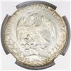 Image 2 : Mexico City, Mexico, cap-and-rays 8 reales, 1887MH, encapsulated NGC MS 61.