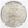 Image 2 : Zwolle, United Netherlands, "lion" daalder, 1649, encapsulated NGC AU 55.
