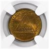 Image 1 : Nicaragua (Philadelphia mint), bronze 1/2 centavo, 1917, encapsulated NGC MS 66 RB, finest known in 