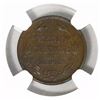 Image 2 : Nicaragua (Philadelphia mint), bronze 1/2 centavo, 1922, encapsulated NGC AU 58 BN, finest and only 