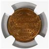 Image 2 : Nicaragua (Philadelphia mint), bronze 1/2 centavo, 1924, encapsulated NGC MS 65 RB, ex-Richard Stuar