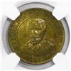 Image 1 : Nicaragua, brass 10 centavos, 1943, encapsulated NGC MS 65, ex-Richard Stuart.