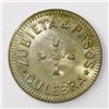 Image 1 : Panama, copper-nickel 5 centavos token, Zubieta & Pasos, Culebra, ca. 1870s.