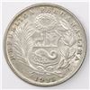Image 2 : Lima, Peru, 1/2 sol, 1935, no assayers' marks on stems, rare.
