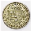 Image 1 : Segovia, Spain, milled 4 reales "double pistareen," Charles II, 1684BR.