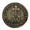 Image 2 : Segovia, Spain, milled 1 real, Charles II, 1686BR, "Maria" type.