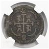 Image 2 : Caracas, Venezuela (Republican issue), 2 reales, 1818BS (struck in 1830), rosettes flanking cross, e