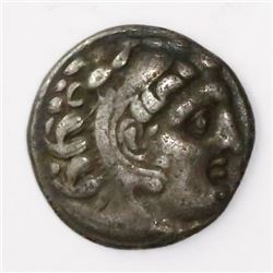 Kingdom of Macedon, AR drachm, Alexander III (the Great), ca. 336-323 BC, Kolophon mint, 310-301 BC.