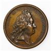Image 1 : France (struck in Paris), copper medal, Louis XIV, 1697, Cartagena (Colombia).