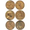Image 1 : Lot of three Panama bronze medals, 1967-84, Panama transportation and utilities, ex-Richard Stuart.