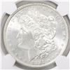 Image 1 : USA (San Francisco mint), $1 Morgan, 1881-S, encapsulated NGC MS 65.