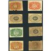 Image 2 : Lot of eight USA (Washington, D.C.), fractional notes, 1862-63.