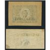 Image 2 : Lot of two USA (Washington, D.C.), fractional specimen notes, 3-3-1863, uniface.