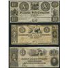 Image 1 : Lot of ten obsolete notes, 1830s-1864.