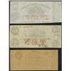 Image 2 : Lot of three Southern obsolete notes, 1860-63.