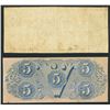 Image 2 : Lot of two Richmond, CSA, $5 notes, 1861-62.