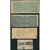 Image 2 : Lot of four CSA and Southern States notes, 1863-64.