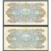 Image 2 : Lot of two Asuncion, Paraguay, Banco de la Republica, 5 pesos fuertes, 25-10-1923.