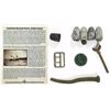 Image 1 : Assemblage of Confederate shipboard artifacts from the Modern Greece (1862) in a Riker box.