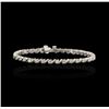 14KT White Gold 2.67 ctw Diamond Tennis Bracelet