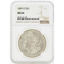 1899-O MS64 NGC Morgan Silver Dollar