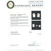 Image 3 : 14KT White Gold 1.47 ctw Diamond Stud Earrings