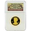 Image 1 : 2009 W NGC PF70 $10 First Spouse Series Margaret Taylor Gold Coin