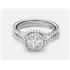 Image 1 : Diamond Ring - 14KT White Gold